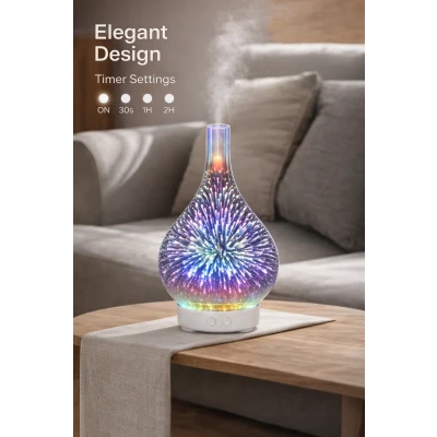 Decorative LED Glass Aromatherapy Humidifier BK-B15000